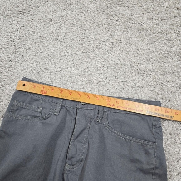 Gustin Pants Men 33 (Fits 30x32) Gray Straight Button Fly Twill Five Pocket READ - Picture 11 of 15